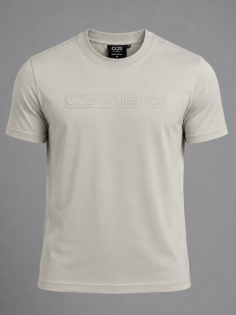 CAS Men Casual Emboss T-Shirts
