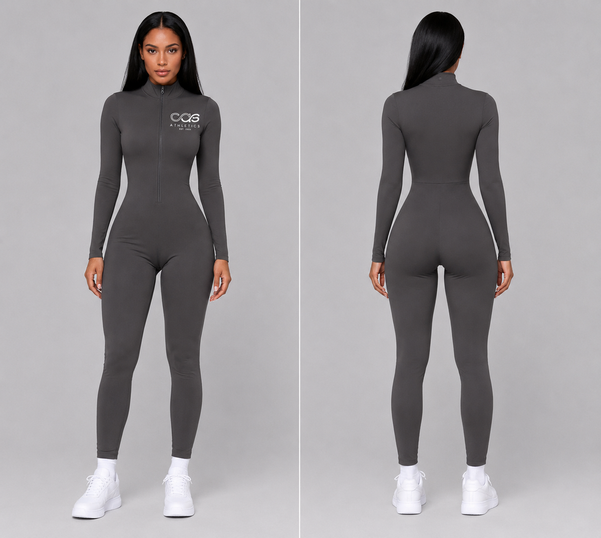 CAS City Sculpt Long-Sleeve Jumpsuit