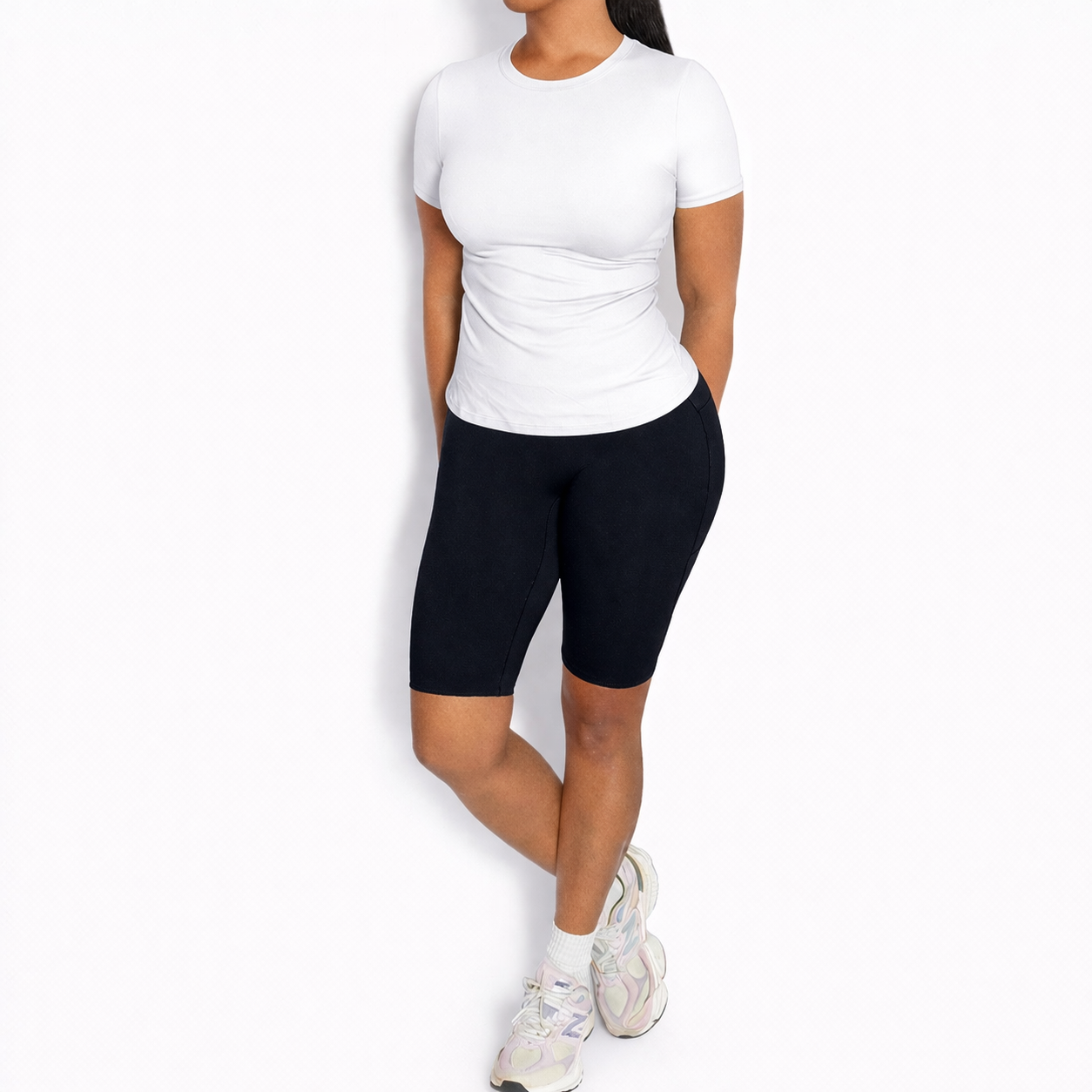 CAS Cross Back Short Sleeve Tops