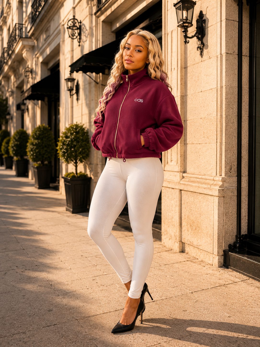 Coco Fleece Zip Jacket