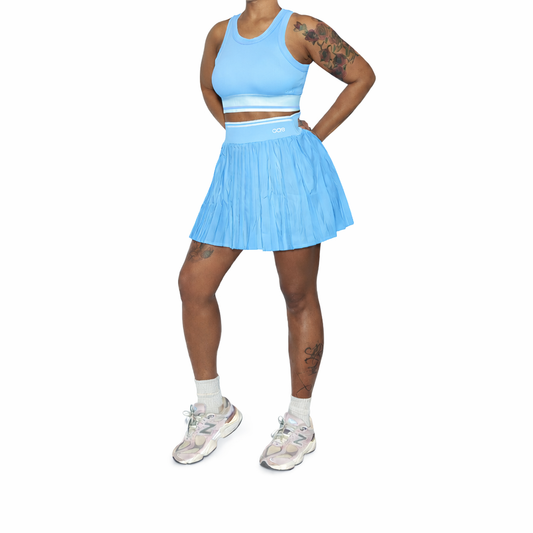CAS Soft Girl Tennis Skirt 2pc Set