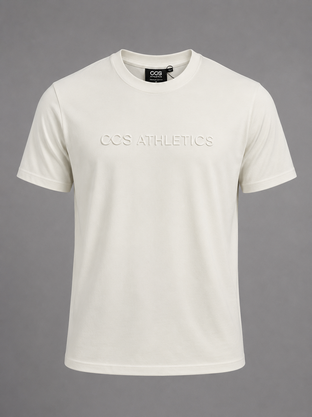 CAS Men Casual Emboss T-Shirts