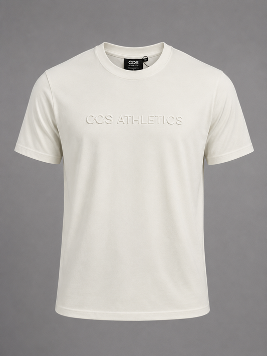 CAS Men Casual Emboss T-Shirts