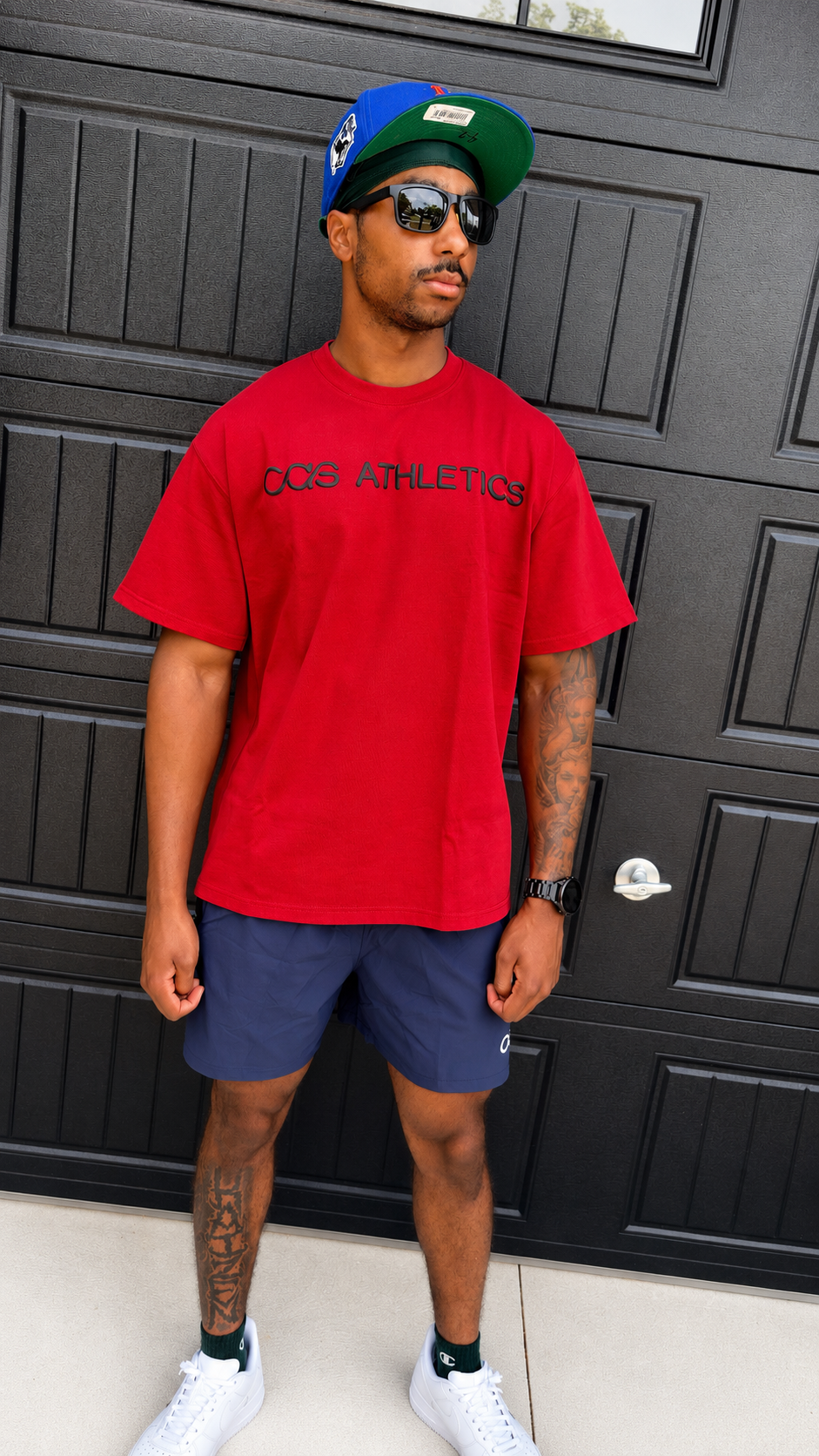 CAS Men Puff Print T-Shirts