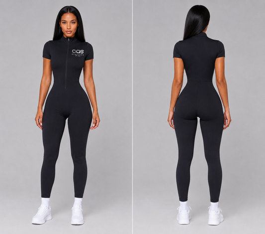 CAS Elevate Sculpt Zip Romper