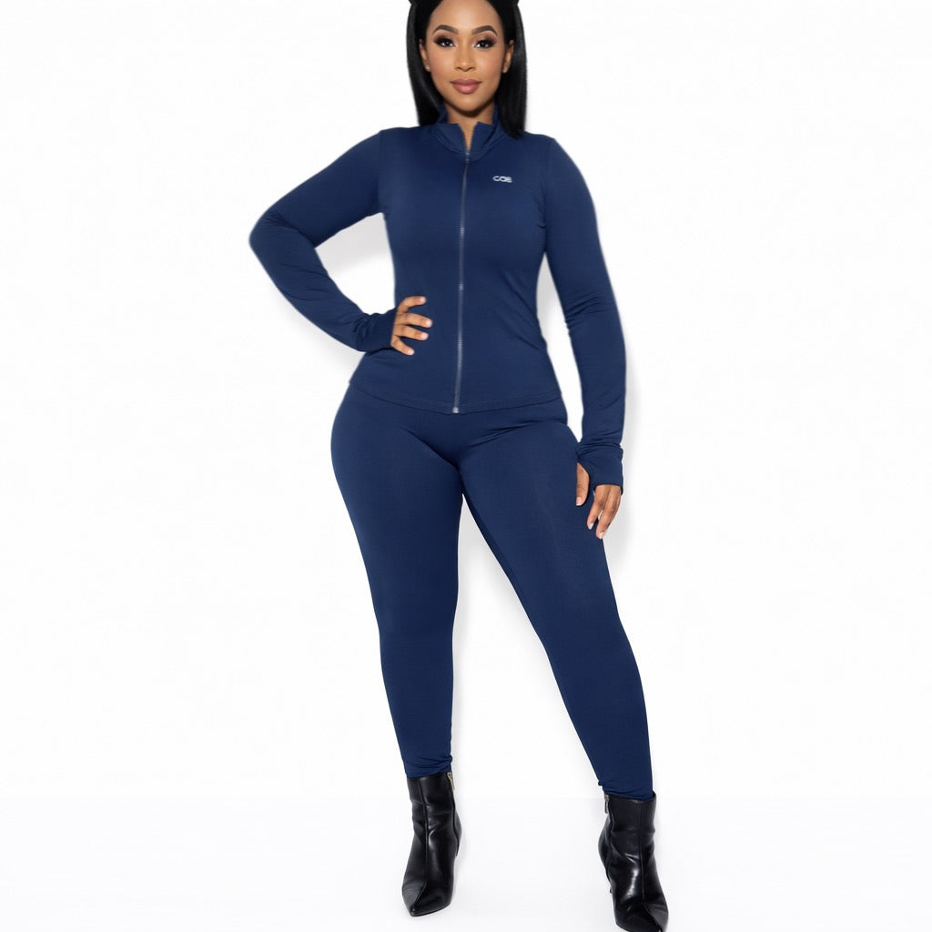 CAS Contour Zip Up 2pc Set
