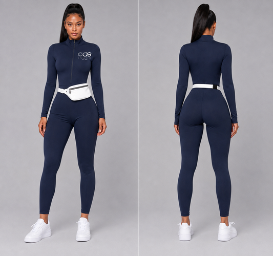 CAS City Sculpt Long-Sleeve Jumpsuit