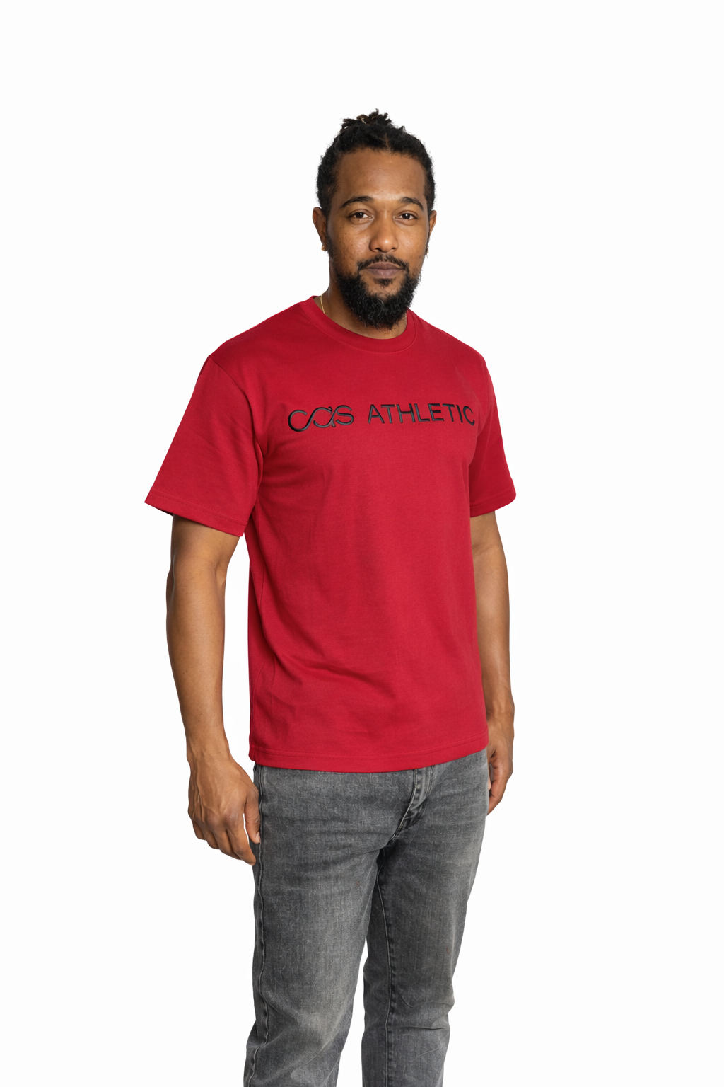 CAS Men Puff Print T-Shirts