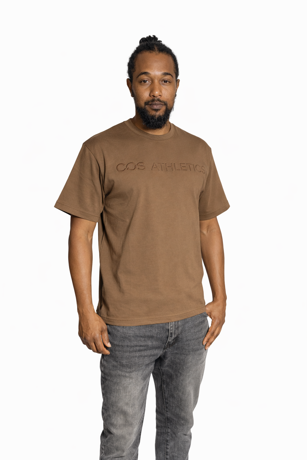CAS Men Casual Emboss T-Shirts