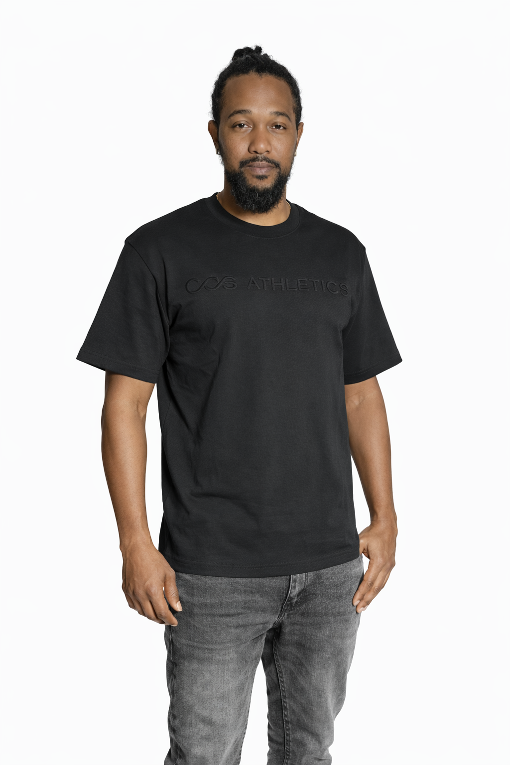 CAS Men Casual Emboss T-Shirts