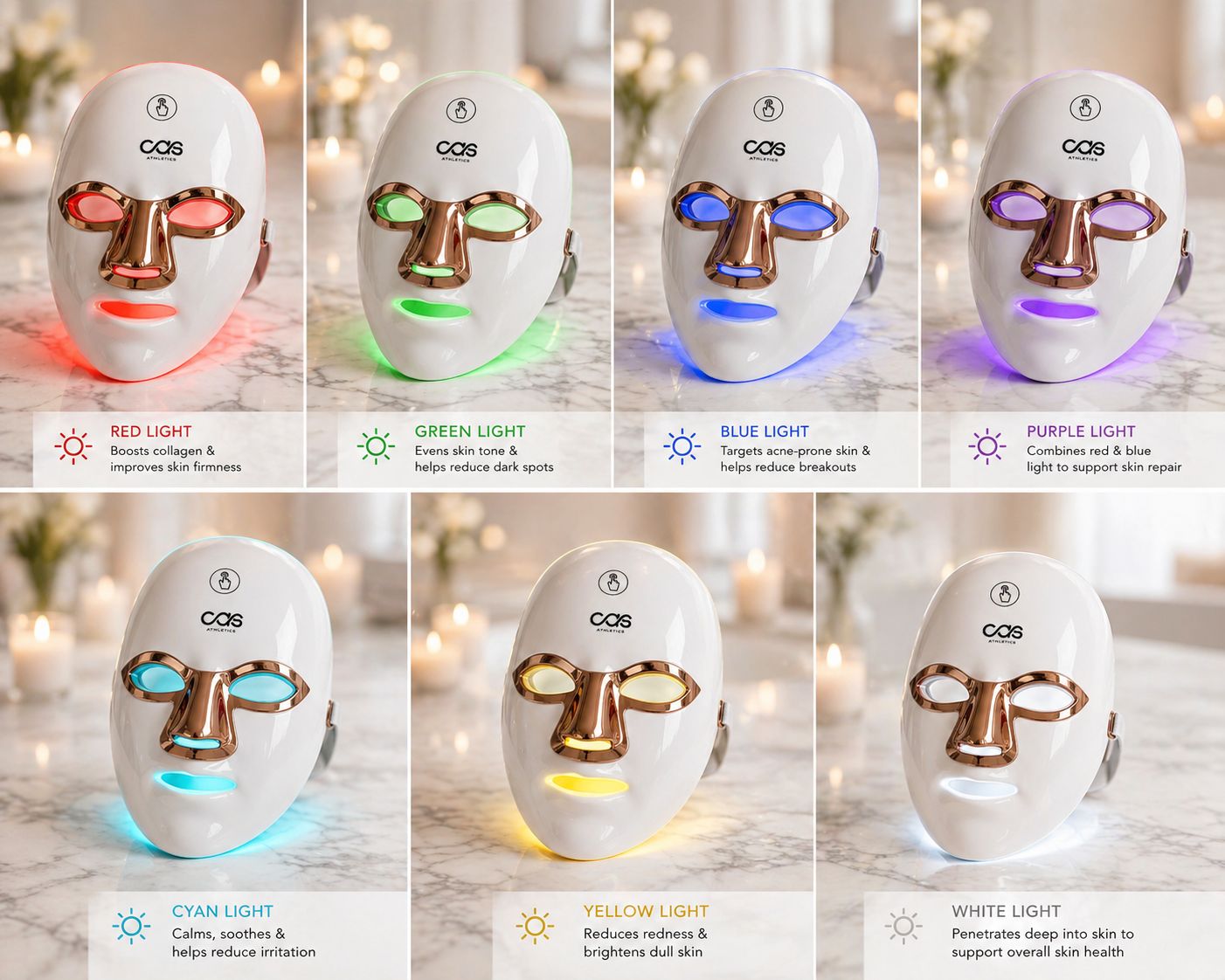 Cas 7 Light Treatment Mask
